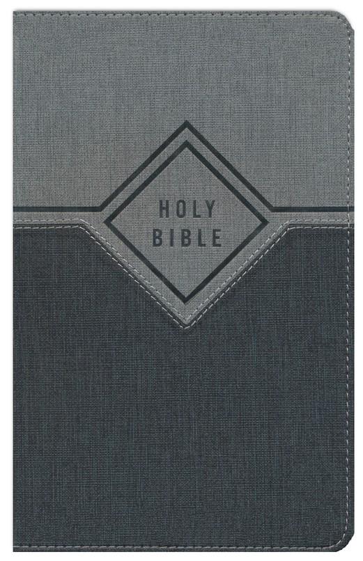 NIV Premium Gift Bible (Comfort Print, Black/Gray Leathersoft)