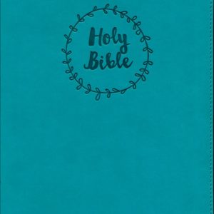 NIV Value Thinline Bible (Large Print, Comfort Print, Turquoise Leathersoft)