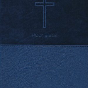 NKJV Thinline Bible (Comfort Print, Navy Leathersoft)