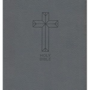 NKJV Thinline Bible (Comfort Print, Charcoal Leathersoft)