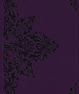 ESV Large Print Value Thinline Bible (Lavender, Filigree Design Trutone)