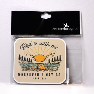 God is with Me Magnet