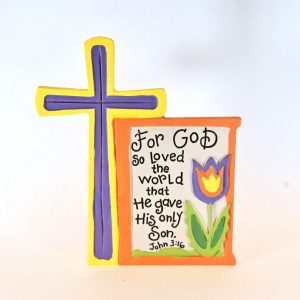 十字架字牌-For God