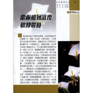 當你感到沮喪和抑鬱時(29)