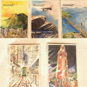 守望香港-明信片1set(5張)