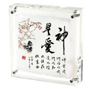 彩繪陳設座-神是愛